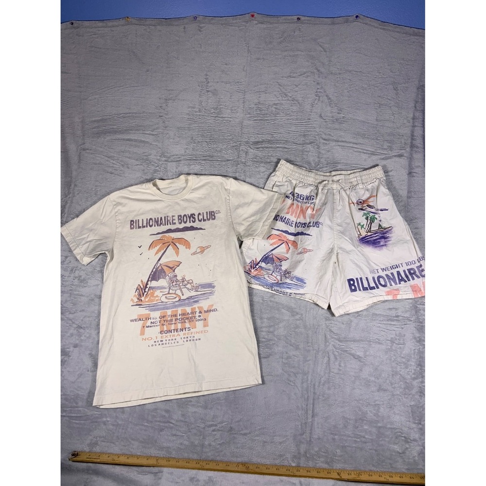 Billionaire Boys Club Wealth Is of the Heart & Mind Outfit/Set M Cream